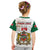 (Custom Text and Number) Morocco Football T Shirt KID Atlas Lions White World Cup 2022 - Wonder Print Shop