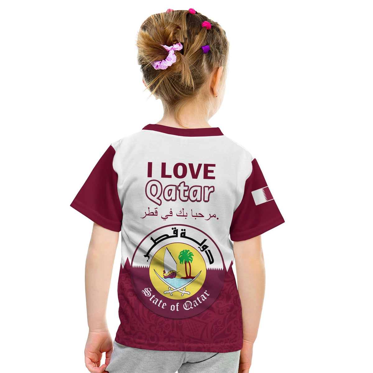 Qatar T Shirt Laeeb Mascot World Cup 2022 Welcome To Qatari - Wonder Print Shop