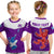 Custom Scottish Rugby T Shirt Map Of Scotland Thistle Purple Version - Wonder Print Shop