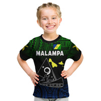 Malampa Province T Shirt Native Canoe Mix Vanuatu Pig Tusk Black Version - Wonder Print Shop