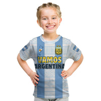 Argentina T Shirt Football 2022 Vamos La Albiceleste - Wonder Print Shop