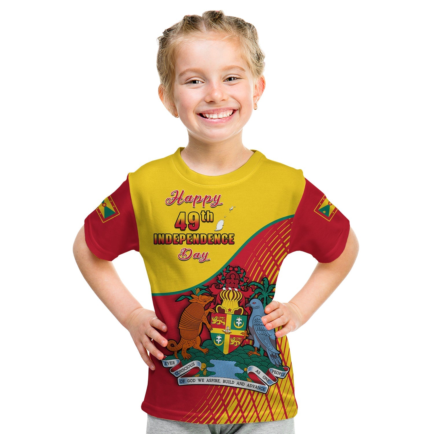 grenada-t-shirt-kid-coat-of-arms-happy-49th-independence-day