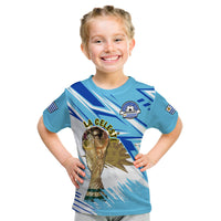 Uruguay Football T Shirt KID La Celeste WC 2022 Sporty Style - Wonder Print Shop