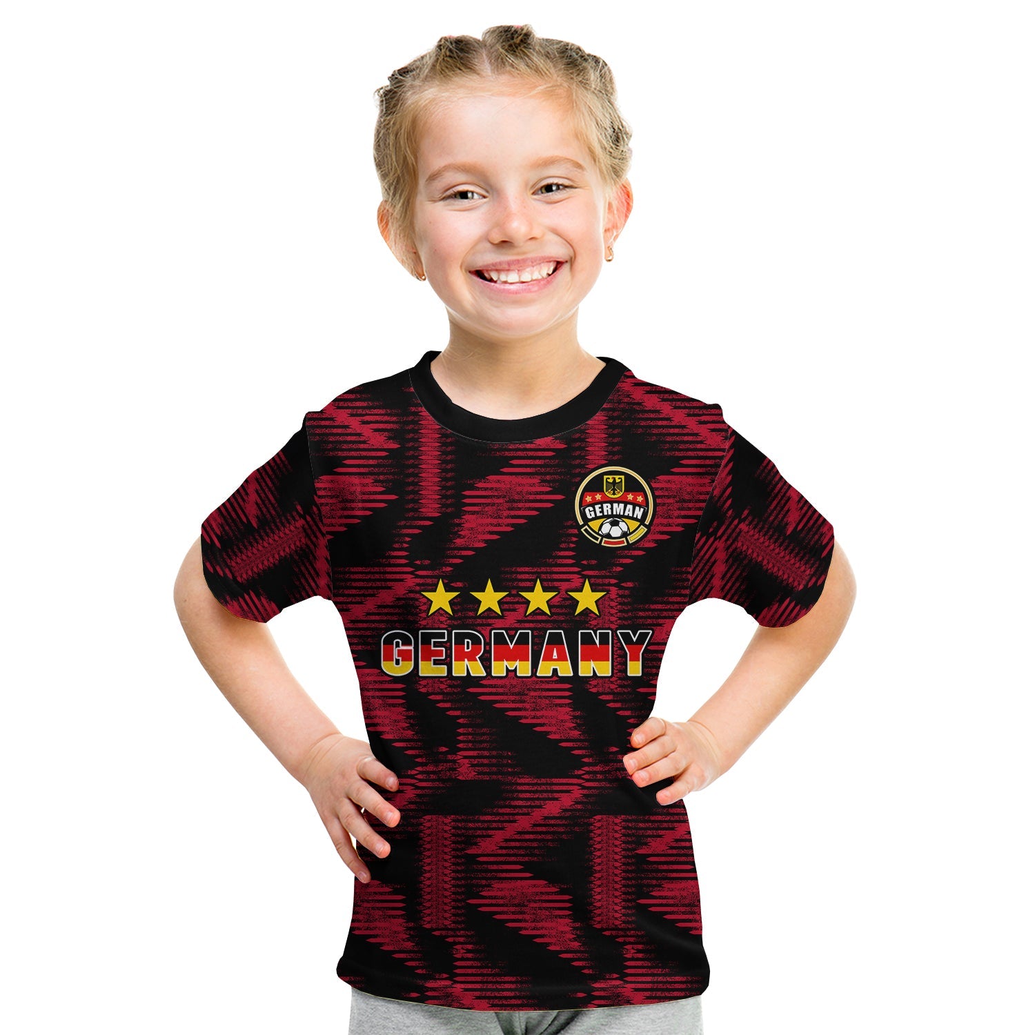 Germany Football T Shirt KID Nationalelf 2022 Original Style - Wonder Print Shop