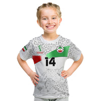 Custom Iran Football T Shirt Team Melli World Cup 2022 - Wonder Print Shop