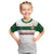 (Custom Text and Number) Morocco Football T Shirt KID Atlas Lions White World Cup 2022 - Wonder Print Shop