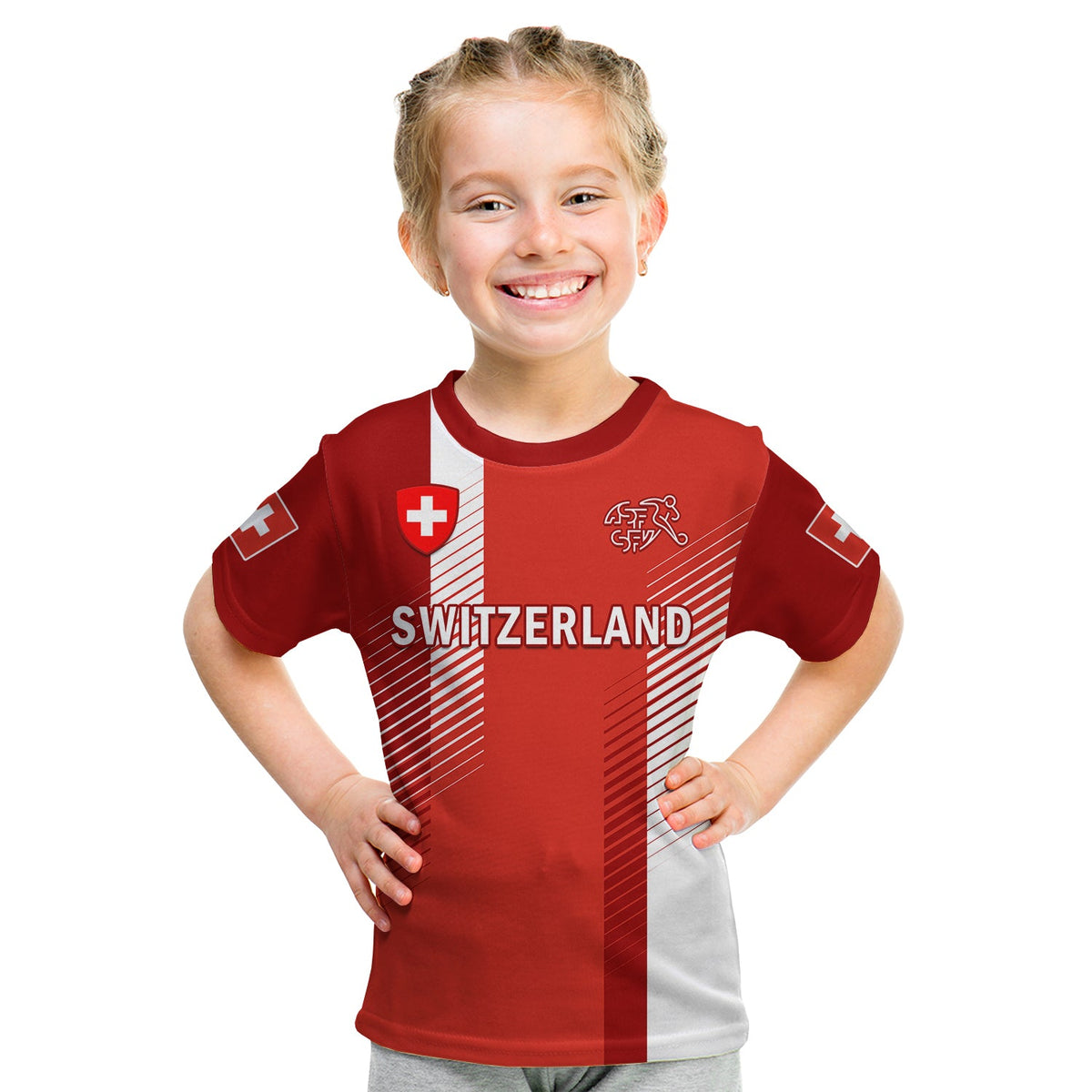 Custom Switzerland Football T Shirt World Cup 2022 - Wonder Print Shop