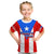 Custom Puerto Rico T Shirt Coat Of Arms Mix Flag - Wonder Print Shop
