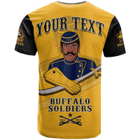 Custom Buffalo Soldiers T Shirt Motorcycle BSMC Club LT13 - Wonder Print Shop