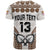 Custom Text and Number Fiji Rugby Bati T Shirt Proud Tapa Pattern LT13 - Wonder Print Shop