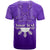 Custom Philippines T Shirt Sun Filipino Purple Barong LT13 - Wonder Print Shop