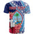 Custom Guam Chamorro T Shirt Happy Liberation Day Latte Stone LT13 - Wonder Print Shop