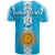 Custom Argentina Football Champions T Shirt La Albiceleste GOAT LT13 - Wonder Print Shop