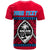 Custom Guam Chamorro T Shirt Latte Stone Red Polynesian Haligi LT13 - Wonder Print Shop
