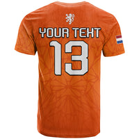 Custom Football T Shirt 2022 Soccer World Cup Oranje Champions LT13 - Wonder Print Shop