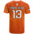 Custom Football T Shirt 2022 Soccer World Cup Oranje Champions LT13 - Wonder Print Shop