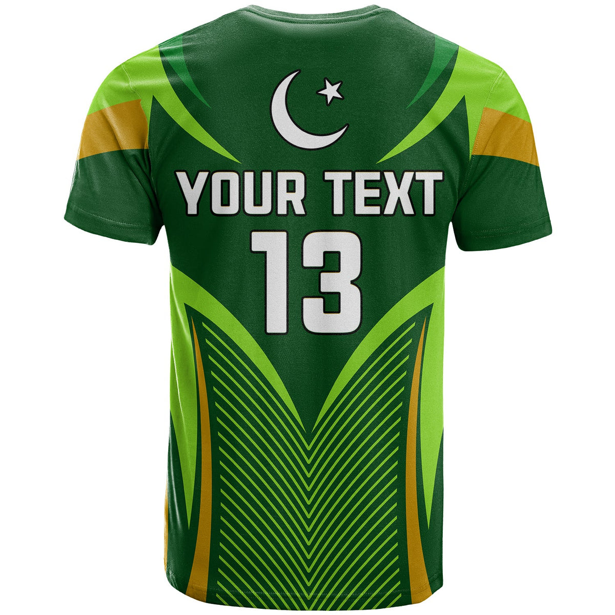 Custom Pakistan Cricket T Shirt Green Shaheens Champion LT13 - Wonder Print Shop