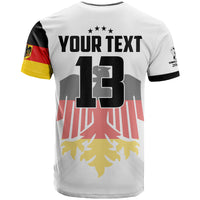 Custom Germany Football T Shirt Come On Nationalelf Soccer Deutschland Champions World Cup LT13 - Wonder Print Shop