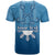 Custom Philippines T Shirt Sun Filipino Blue Barong LT13 - Wonder Print Shop
