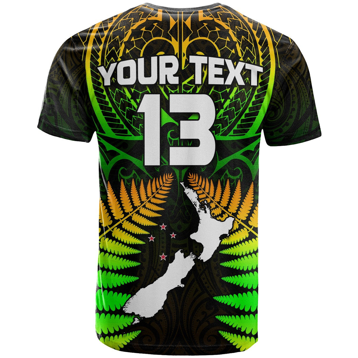 Custom Aotearoa Fern T Shirt New Zealand Hei Tiki Special Style LT13 - Wonder Print Shop