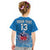 (Custom Text and Number) Toa Samoa Rugby T Shirt KID Samoan Pattern Be Unique LT13 - Wonder Print Shop