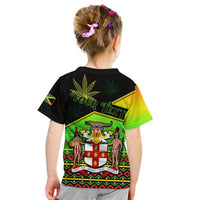 Custom Jamaica Lion T Shirt Jamaican Pattern Version Reggae Colors LT13 - Wonder Print Shop