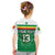 (Custom Text and Number) Senegal 2022 Sporty T Shirt KID Lions of Teranga Proud Football LT13 - Wonder Print Shop