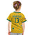 (Custom Text and Number) Australia Soccer T Shirt KID World Cup Football 2022 Socceroos with Kangaroos LT13 - Wonder Print Shop