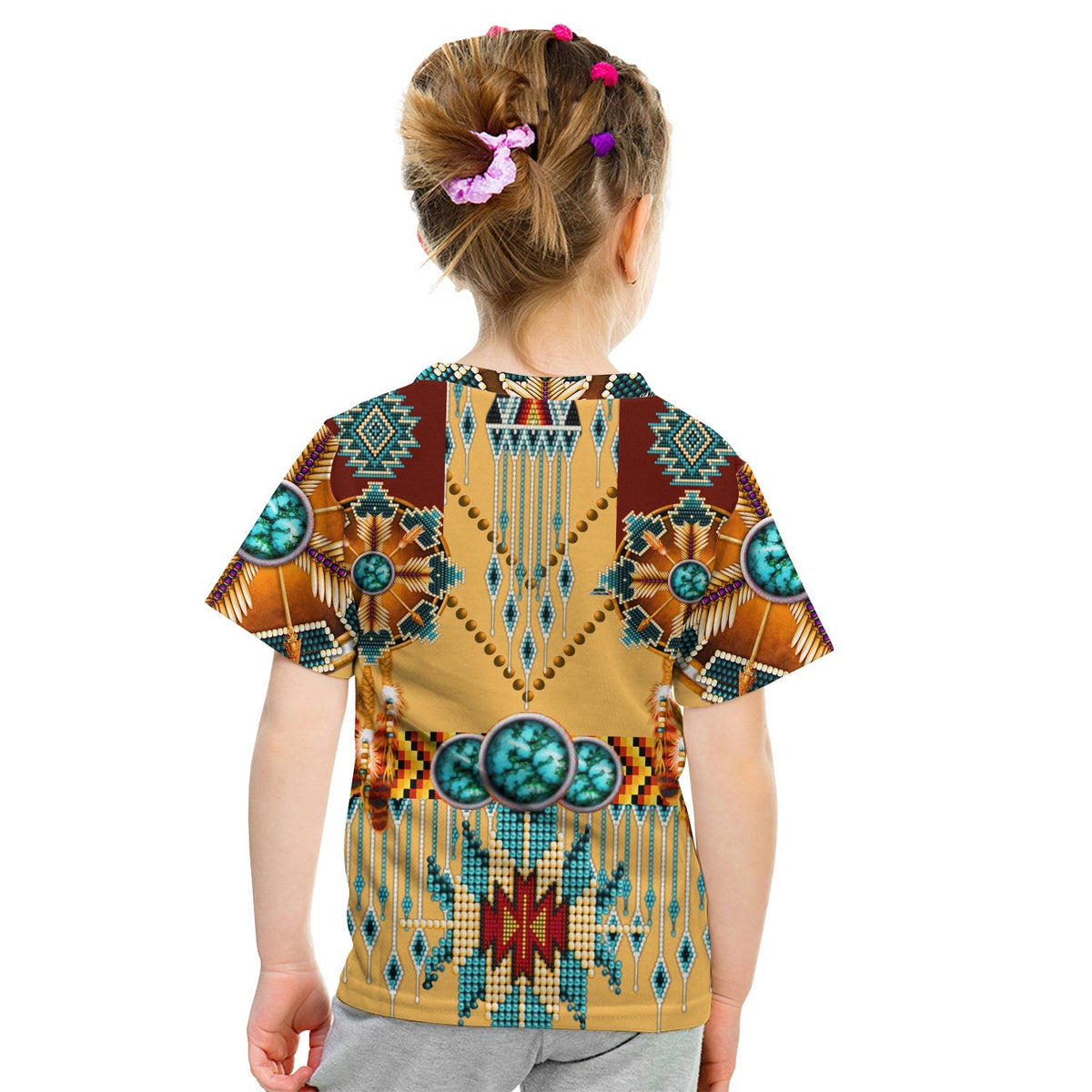 Native American T shirt KID Dream Catchers Indigenous LT13 - Wonder Print Shop