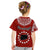 Rarotonga Cook Islands T Shirt Turtle and Map Style Red LT13 - Wonder Print Shop
