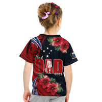 Samoa Fathers Day T shirt KID Polynesian Best Dad Ever LT13 - Wonder Print Shop