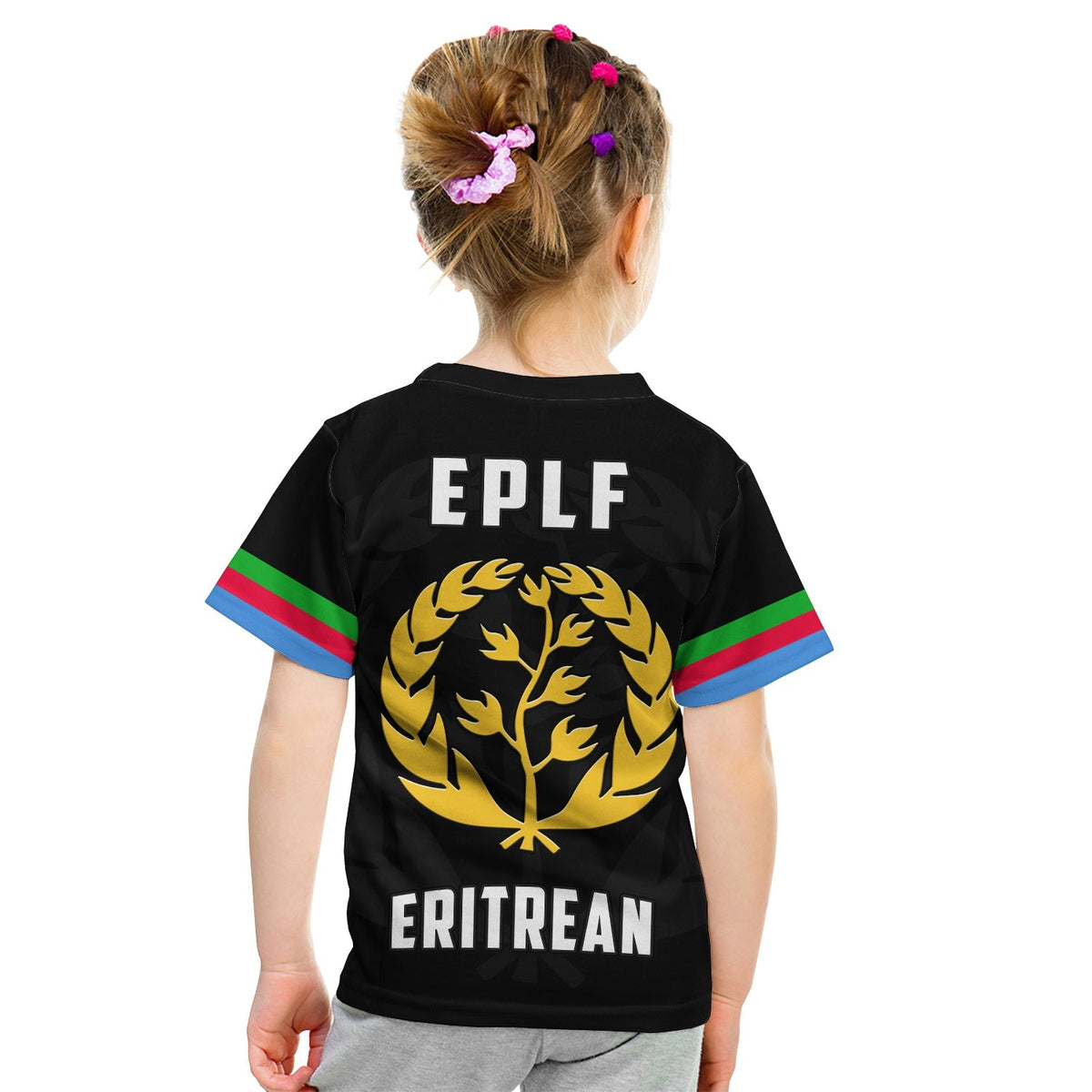 Eritrea EPLF T Shirt KID Spirit Eritrean LT13 - Wonder Print Shop