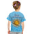 Argentina Football T Shirt KID Vamos Sky Champions World Cup Fire LT13 - Wonder Print Shop
