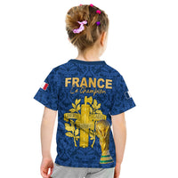France Football T Shirt Elegant Lily World Cup Les Bleus Le Champion LT13 - Wonder Print Shop