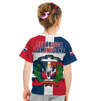 Dominican Republic T Shirt KID Dominicana Proud Style Flag LT13 - Wonder Print Shop