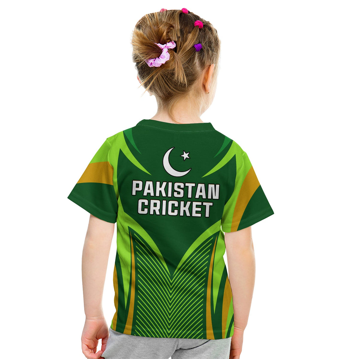 Pakistan Cricket T Shirt Green Shaheens Champion LT13 - Wonder Print Shop