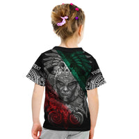 Custom Personalised Mexico T Shirt KID Warrior Eagle Aztec LT13 - Wonder Print Shop