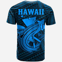 Custom Hawaii T Shirt Kakau Kanaka Maoli Combine Polynesian Shark Ver.03 - Wonder Print Shop