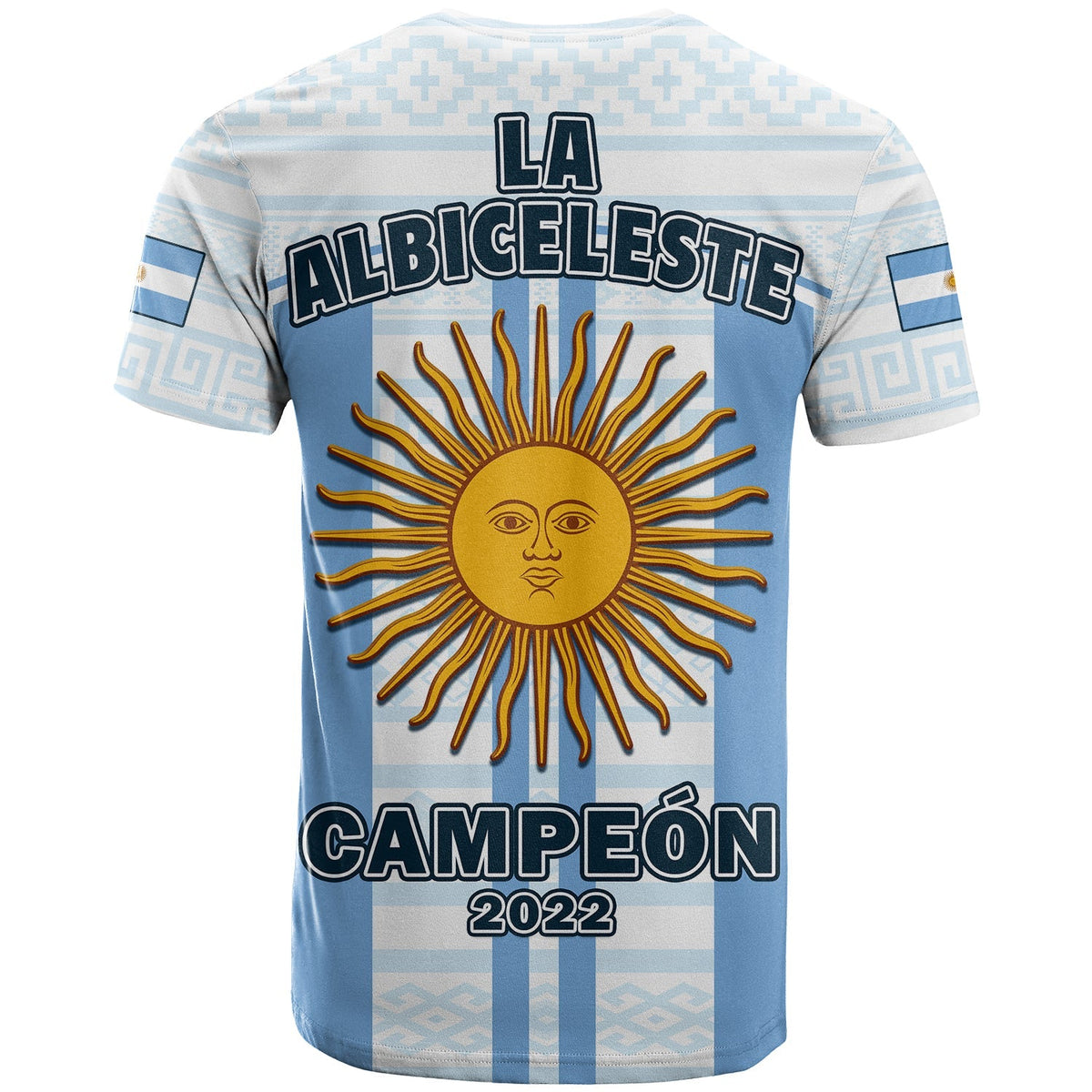 Argentina T Shirt Football 2022 Vamos La Albiceleste - Wonder Print Shop