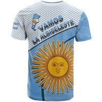 Argentina T Shirt Football 2022 Champions Blue Sky May Sun LT13 - Wonder Print Shop
