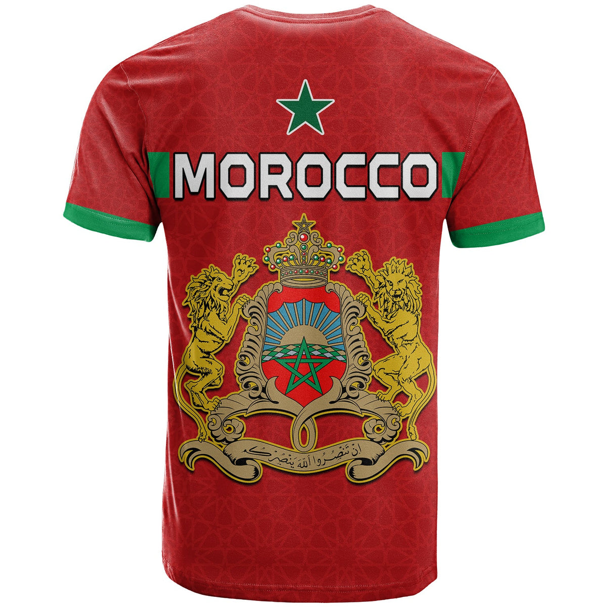 Morocco FootbT Shirt Champions World Cup Soccer Proud LT13 - Wonder Print Shop