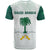 Saudi Arabia FootbT Shirt KSA Proud Arabia Pattern White Special LT13 - Wonder Print Shop