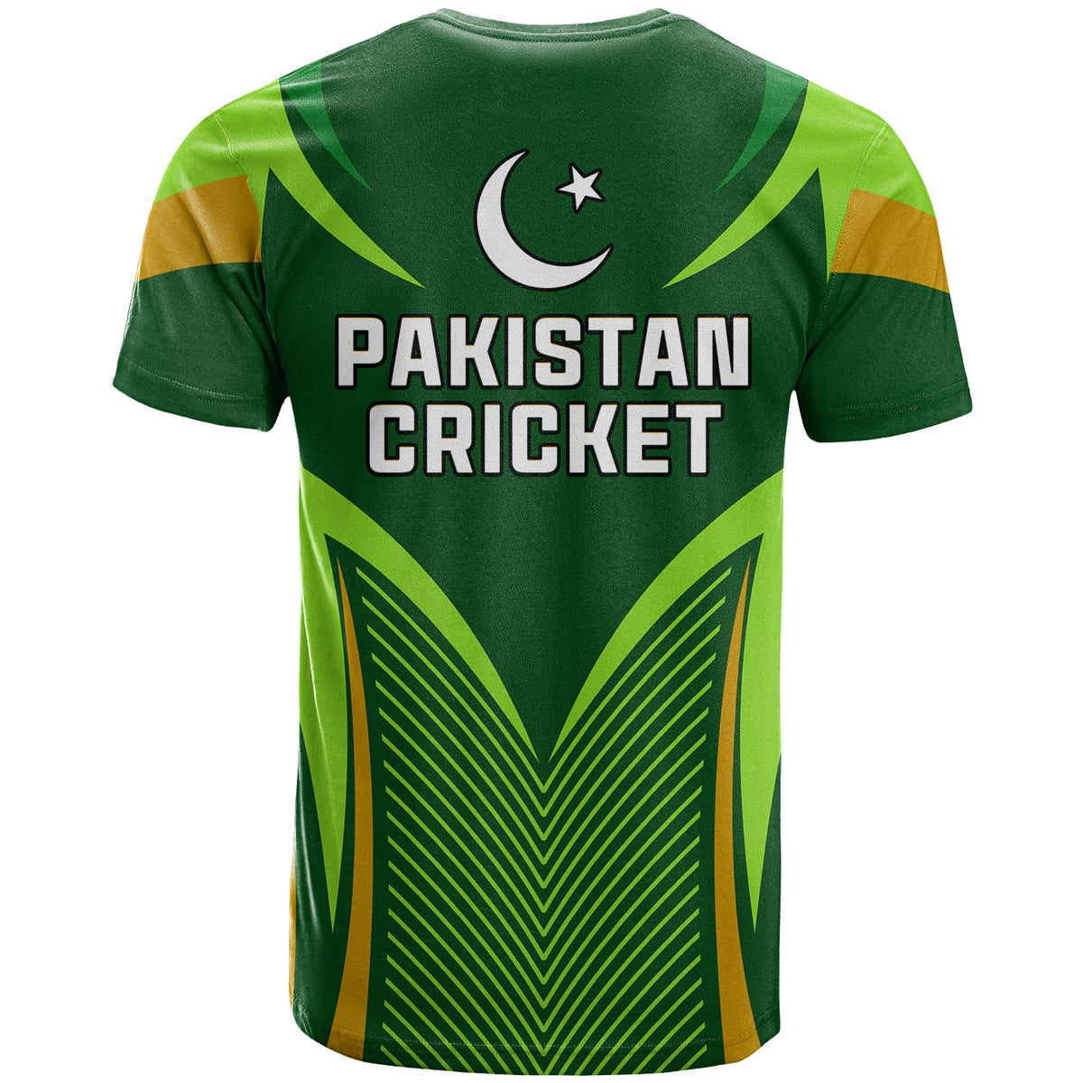 Pakistan Cricket T Shirt Green Shaheens Champion LT13 - Wonder Print Shop