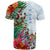Custom Fiji T Shirt Proud Fijian Tapa mix Tagimoucia Flowers LT13 - Wonder Print Shop