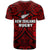 New Zealand Silver Fern Rugby T Shirt All Black Red NZ Maori Pattern LT13 - Wonder Print Shop