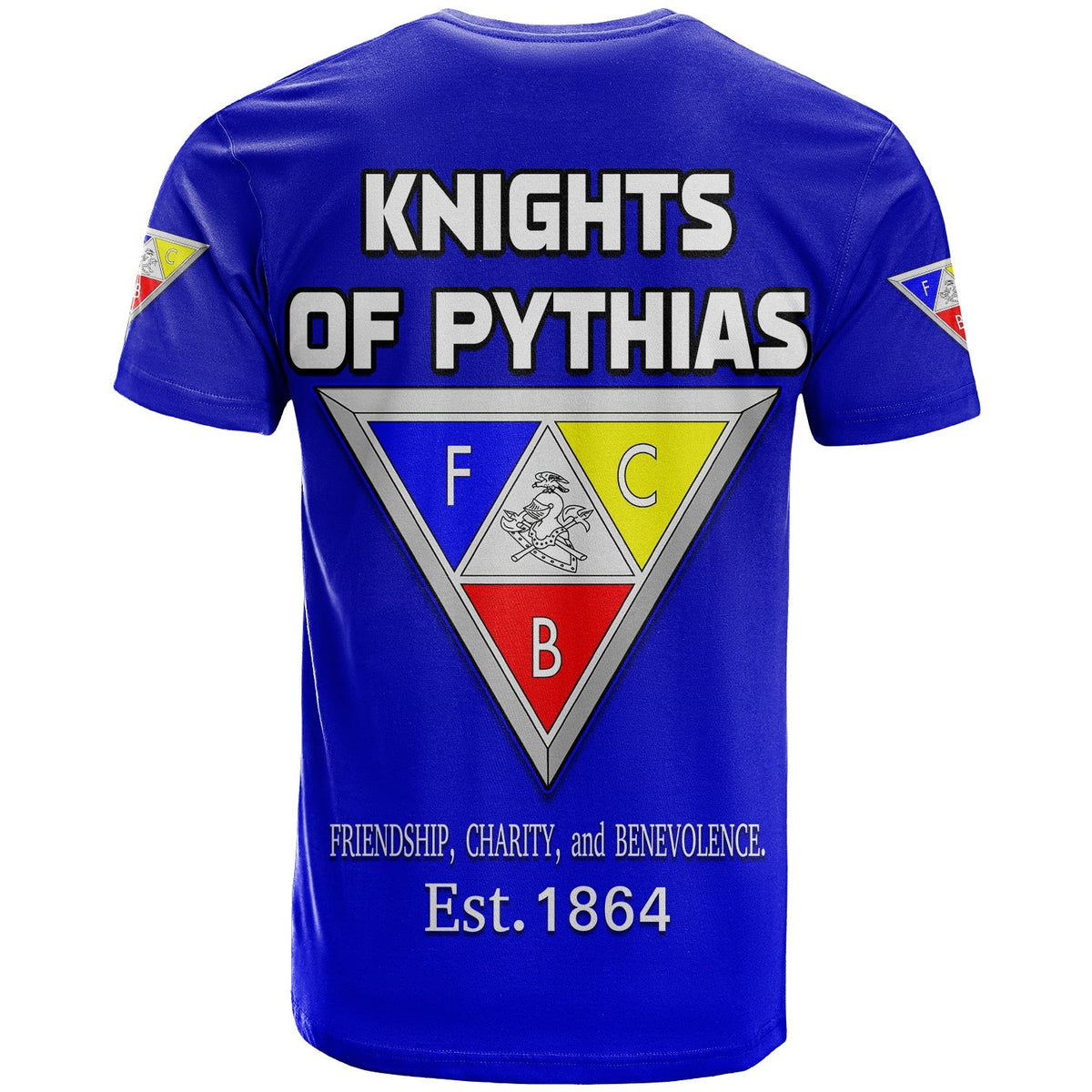 Custom Knights of Pythias T Shirt Since 1864 Original Style LT13 - Wonder Print Shop
