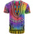 Custom Dashiki Tie Dye T Shirt African Pattern LT13 - Wonder Print Shop