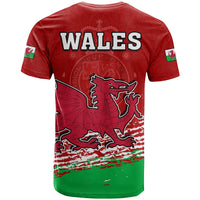 Wales Football 2022 T Shirt Come On CYMRU The Red Wall LT13 - Wonder Print Shop