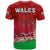 Wales Football 2022 T Shirt Come On CYMRU The Red Wall LT13 - Wonder Print Shop