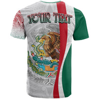 Custom Mexico T Shirt Mexican Eagles Aztec Pattern LT13 - Wonder Print Shop